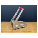 Garage… Vintage metal french fry cutter, see pictures for details.
