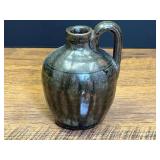 LR… Vintage Cleater Meaders small art and pottery jug with handle, see pictures for details.