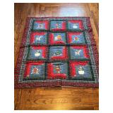 BR1… Custom Christmas quilt, see pictures for details.