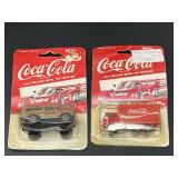 Hartoy Coca-Cola Die-Cast Metal Toy Vehicles Set of 2