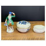 LR...Lenox Porcelain Trinket Dishes and Figurine Lot