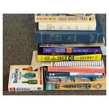 Garage… Assortment of books to include collector guide and price books, the Holy Bible, and more. See pictures for details.
