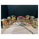 Bath…Mr. Christmas Holiday Carousel, plays music, comes with original box, see pictures for details.