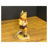 LR...Goebel Hummel Porcelain Figurine - School Boy with Satchel