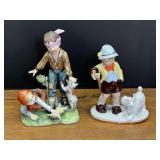 LR...Gerold & Co. Tettau and Geo. Z. Lefton Porcelain Figurines