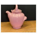 LR…Vintage pink ceramic pitcher/teapot. See pictures for details.