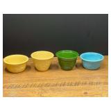 Kit...TS&T Genuine Oven Serve Ware Ceramic Ramekins / Bowls Set of 4