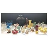 LR...Assorted Ceramic and Glass Collectibles and Figurines