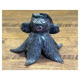LR… Vintage artisan folk art pottery bell, see pictures for details.