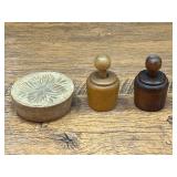 Kit...Collection of Wooden Butter Molds and Stamps