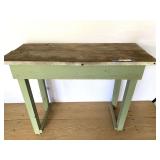 Garage… Rustic wooden table, see pictures for details.