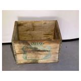 Garage… Vintage Canada dry wooden crate. See pictures for details.
