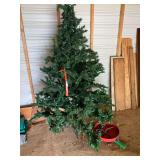 SHED...Approximately 6 foot Christmas tree