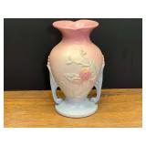 LR…Vintage Hull Pottery Magnolia double handled a vase, see pictures for details.