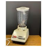 Garage… Osterizer 10 speed blender, powers up, see pictures for details.