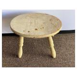 Vintage wooden footstool, see pictures for details.