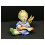 Garage…Vintage M.I. Hummel Goebel "Angel with Lute" (or Mandolin) figurine, see pictures for details.