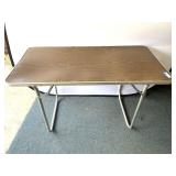 Garage… Light duty aluminum frame table, see pictures for details.