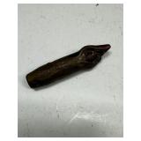 Recovered vintage large caliber round