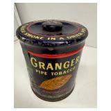 Granger pipe tobacco tin