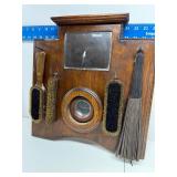 Vintage wall station grooming valet