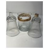 Pegged votive candle holder sconce shades & glass