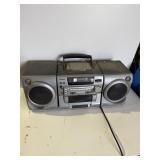 Garage radio boombox tested, works