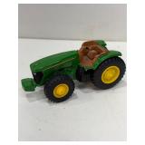 Metal John Deere tractor