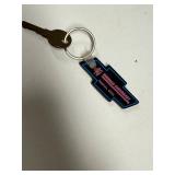 Vintage bowman Chevrolet bow tie keychain