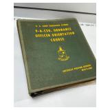 US Army Officer orientation binder