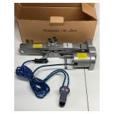Motorized car jack with wired remote