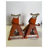 Pair of 3 ton Jack stands