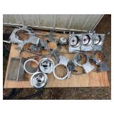 Various lighting and electrical items