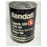 Kendall motor oil full qt can