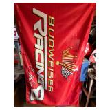 Budweiser racing flag