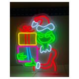 LED neon grinch light
