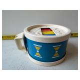 vintage 1976 Fisher-Price Xylo Drum, model #421