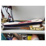 vintage wooden field hockey sticks