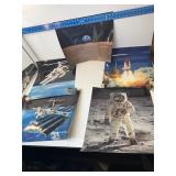Vintage NASA poster group