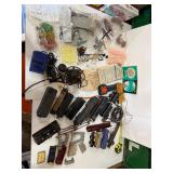 Vintage train set parts lot