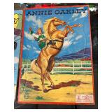 1950s Annie Oakley frame tray jigsaw puzzle