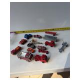 Diecast trucks and trailers