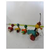 Fisher-Price 'Quacky Family' wooden pull toy
