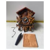 Wooden untested cuckoo clock