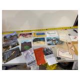 vintage postcards, photographs, envelopes, misc