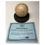 Autographed baseball please read description