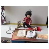 Knowles porcelain 'Chen' doll