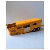 pressed steel Ertl Vista Dome Horse Van Trailer