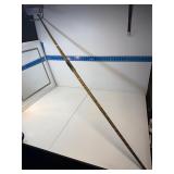 Long handled antique weapon spear shaft or bow
