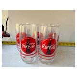 Coca Cola/ anchor hocking glasses